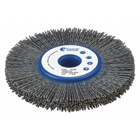 TANIS BRUSH Brush Band for 3" dia. Disc/Brush, End 35084