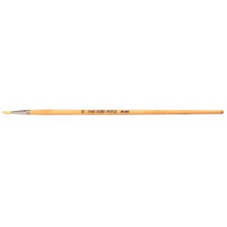 TANIS BRUSH #4 Marking Paint Brush, White China Bristle 00284