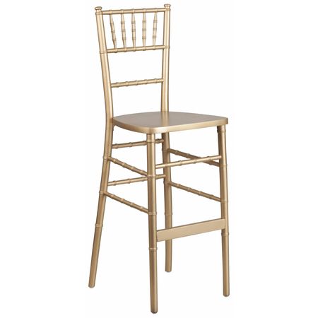 Flash Furniture Chiavari Barstool, Gold, Wood XA-CH-BAR-GO-GG