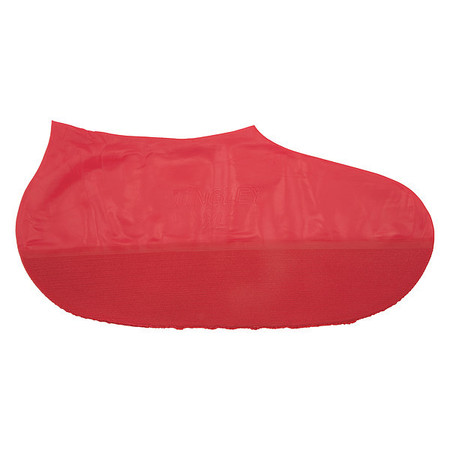 TINGLEY Boot Savers Disposable Shoe Cover, Red, L, PR, PK100 6332