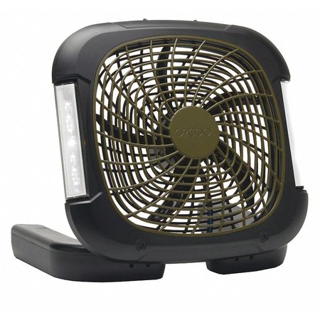 Treva/O2Cool 10" Compact Fan, 2 Speeds, Gray FD10018L