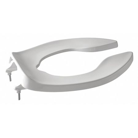 ZURN Toilet Seat, Heavy Duty, Without Cover, Elongated, Premium White Z5956SS-AM