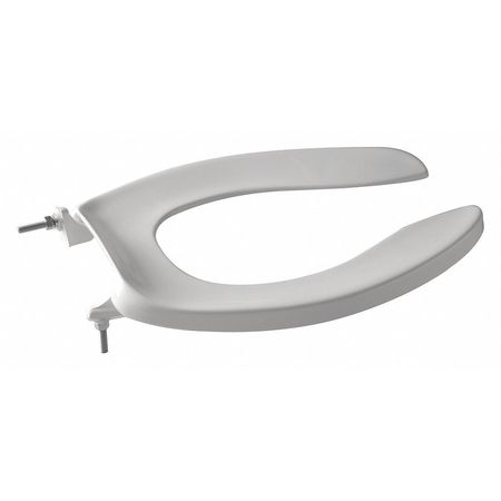 Zurn Toilet Seat, Heavy Duty, Without Cover, Elongated, Standard White Z5955SS-EL-STS