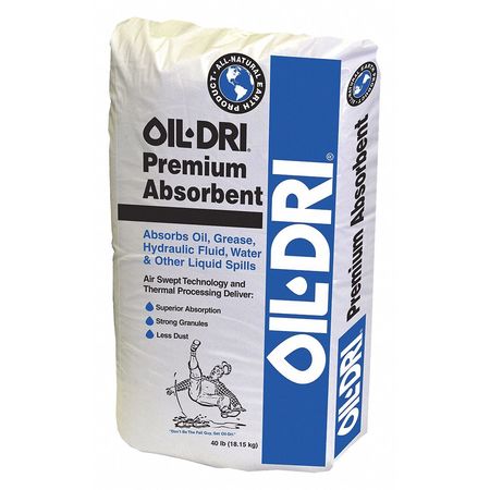 Oil-Dri QuickSorb Maintenance Absorbent, 40 lb., Bag I060-40L50G