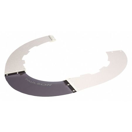 PAULSON Sun Shield, For Use With MSA V-GARD® Front-Brim Cap White A-S5-M