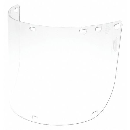 PAULSON Faceshield, Hi Temp, Poly, 8"x15-1/2"x.080" IM10-L8FCP