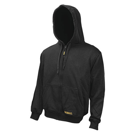 Dewalt 20 V, Heated Hoodie, Men's, Black, 3XL DCHJ067B-3XL