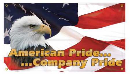 ACCUFORM Banner, American Pride, 24 x 48 In. MBR418