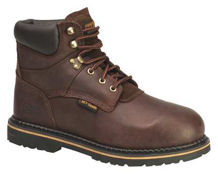 MCRAE INDUSTRIAL Size 7 Men's 6 in Work Boot Steel Work Boot, Dark Brown MR86734 7M