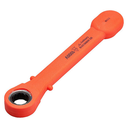 ITL 1000V Insulated Ratcheting Box Wrench, 1/2" 07052