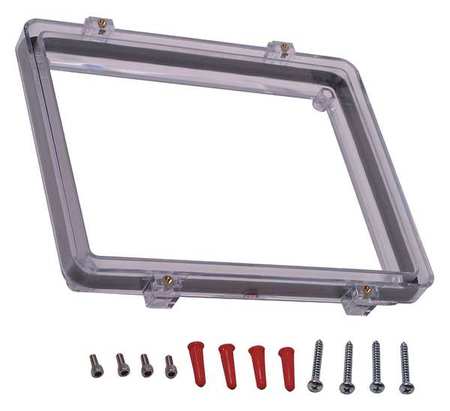 SAFETY TECHNOLOGY INTERNATIONAL E Style Frame Kit, Polycarbonate, Clear KIT-06297E