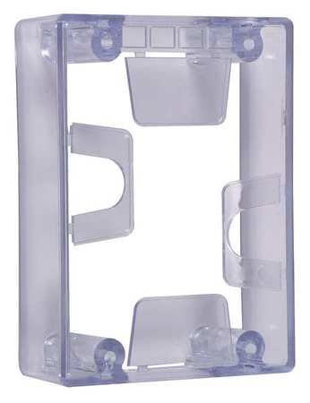 SAFETY TECHNOLOGY INTERNATIONAL Spacer (2 in.), Polycarbonate, Clear KIT-901