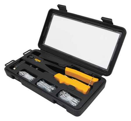 STANLEY Rivet Gun Toolkit, Manual, Steel STHT72179