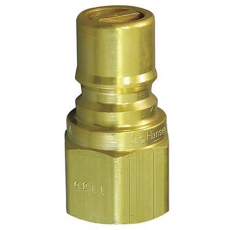 Danfoss Coupler Plug, (M)NPT, 1, Brass 100512