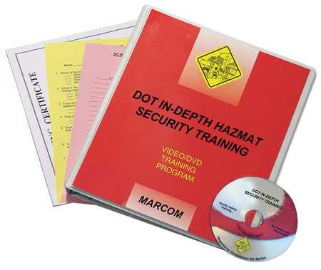MARCOM Training DVD, DOT In-Depth HAZMAT Sec V0001769SO