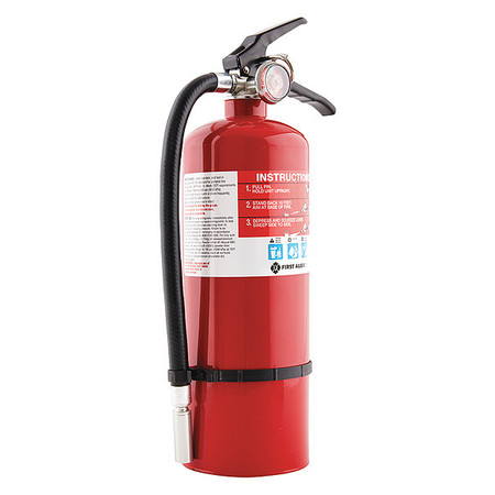 First Alert Fire Extinguisher, 3A:40B:C, Dry Chemical, 5 lb PRO5