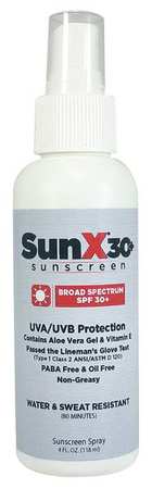 Sunx Sunscreen, Spray Bottle, 4 oz. 18-304