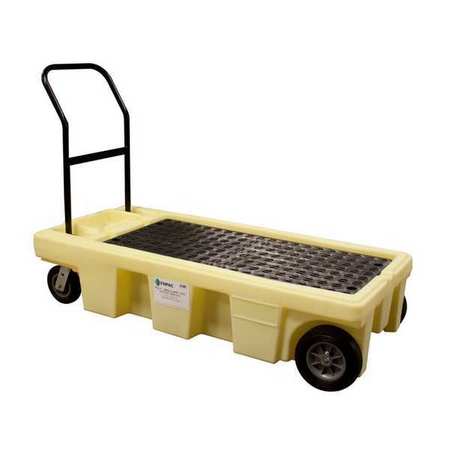 ENPAC Drum Spill Platform Cart, Yellow, 500 lb. 5200-YE-A