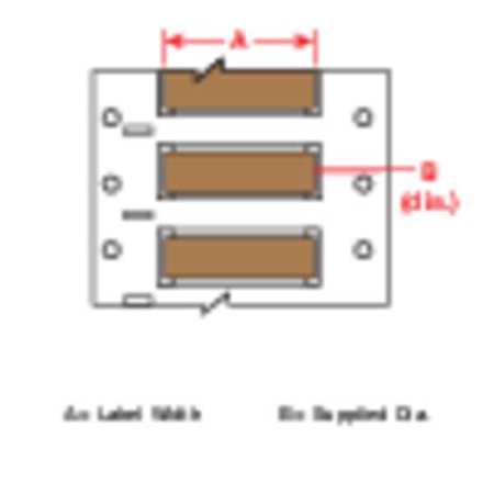 BRADY 2" x 7/16" Brown Wire Marking Sleeves, 3PS-250-2-BR 3PS-250-2-BR