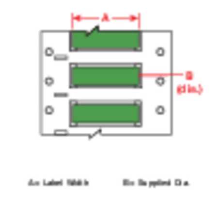 BRADY 2" x 3/16" Green Wire Marking Sleeves, 3PS-094-2-GR 3PS-094-2-GR