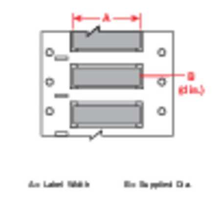 BRADY 2" x 3/16" Gray Wire Marking Sleeves, 3PS-094-2-GY 3PS-094-2-GY