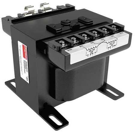 DAYTON Control Transformer, 2 kVA, 115 °C, 120V AC, 240/480V AC 31EG94