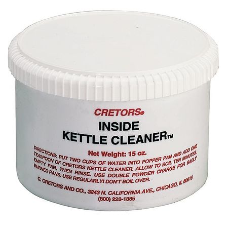 Cretors Inside Kettle Cleaner, 15 oz., PK12 2156