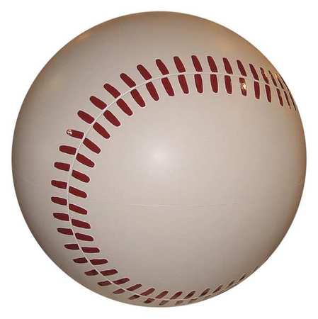 PETERSEN MANUFACTURING 36" Baseball Sports Bollard, Concrete BBB36