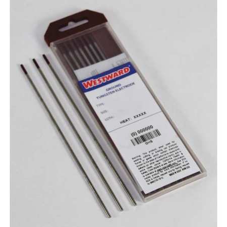 WESTWARD Welding Electrode 3/32" Dia., AWS A5.12, Type TE3Z, PK10 31GH76