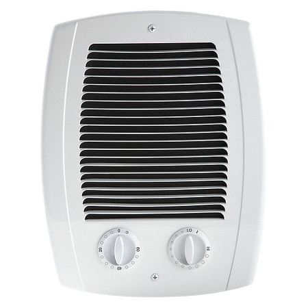 Cadet Recessed Electric Wall-Mount Heater, Recessed, 1000W W, 120/240V AC, White CBC103TW
