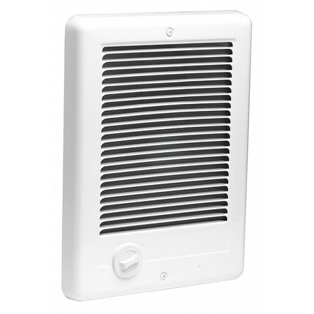 CADET Recessed Electric Wall-Mount Heater, Recessed, 2000/1500W W, 208/240V AC, White CSC202TW