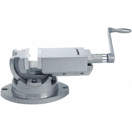 DAYTON 8" Machine Vise with Swivel Base 31LZ58