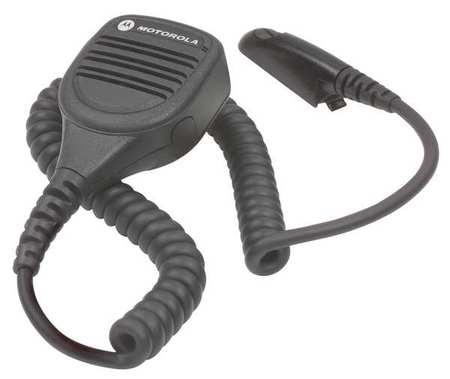 MOTOROLA Speaker/Microphone, Remote, 1-1/16 in. L PMMN4024AL