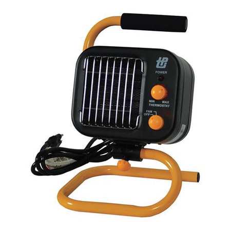 Tpi Portable Electric Jobsite & Garage Heater, 1500/950, 120V AC, 1 Phase 178-TMC