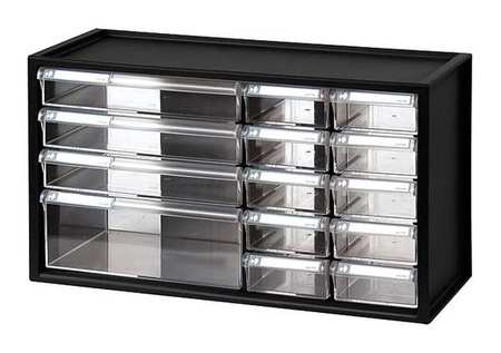 Westward Compartment Cabinet with polystyrene, 17 3/4 in W x 9 3/4 in H x 7 in D 31TT95