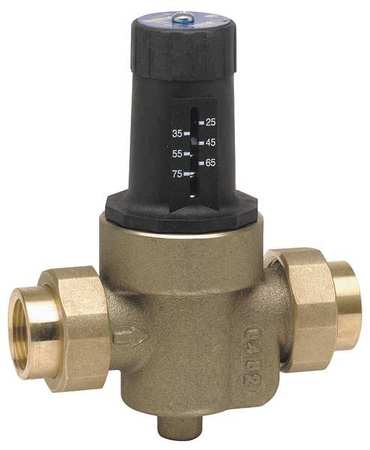 Watts Water Pressure Reducing Valve, 1 in. Pipe 1" LFN45BDU-EZ-M1