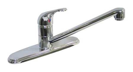 DOMINION FAUCETS Manual 8" Mount, 1 Hole Bathroom Faucet, Chrome 77-1850