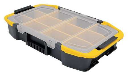Stanley Tool Case with 12 compartments, Plastic, 11 in H x 3 in W STST14440