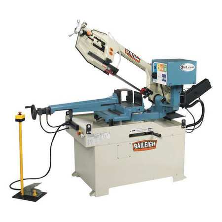 Baileigh Industrial Band Saw, 13-3/4" x 8-5/8" Rectangle, 10-1/4" Round, 10.25 in Square, 220V AC V, 2 hp HP BS-350SA