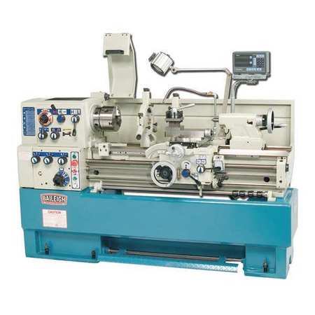 Baileigh Industrial Lathe, 220V AC Volts, 7 1/2 hp HP, 60 Hz, Three Phase 40 in Distance Between Centers PL-1640