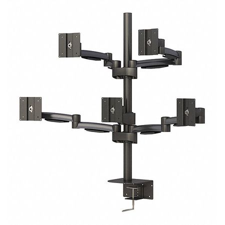 AFC INDUSTRIES Display Arm Stand, Five-Monitor 772185G