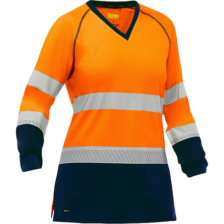 BISLEY HI-VIS SHIRTS 313W6118T-ON/XL