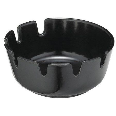 Tablecraft Classic, Deepwell Ashtray, Black, PK12 263B-1