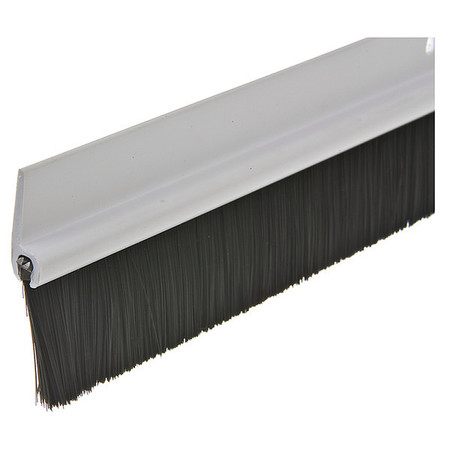 Frost King Door Sweep, White, Plastic and Brush C35PH