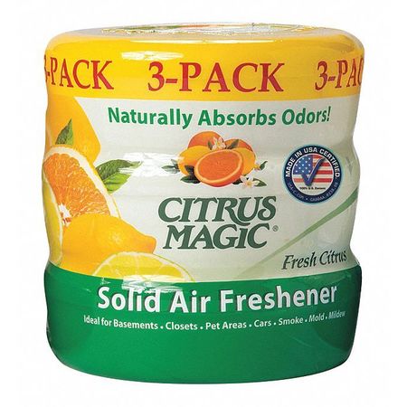 Citrus Magic Citrus Magic Solid Air Freshener, 8Oz, PK3 616472149