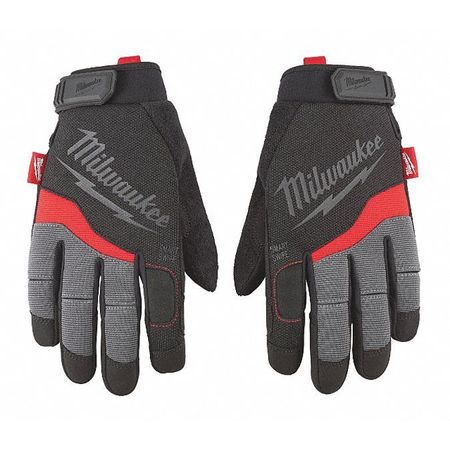 Milwaukee Tool Performance Work Gloves - Medium, Medium, Red/Black/Gray 48-22-8721