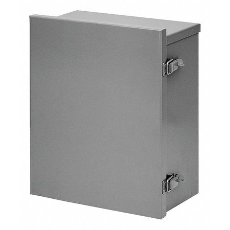 NVENT HOFFMAN Carbon Steel Enclosure, 12 in H, 12 in W, 6 in D, 3R, Hinged A12R126HCLO