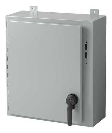 NVENT HOFFMAN Carbon Steel Enclosure, 36 in H, 31 in W, 12 in D, NEMA 12; 13, Hinged A36SA3212LPPL