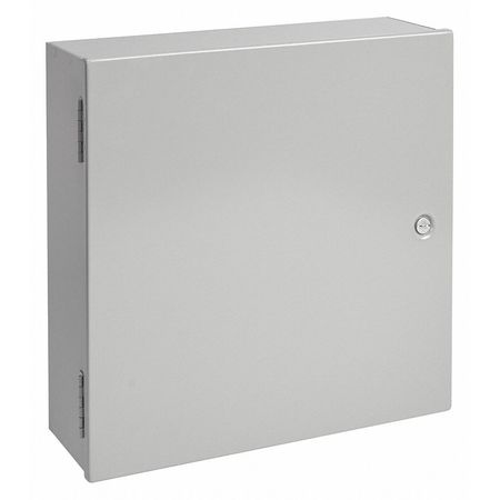 NVENT HOFFMAN Carbon Steel Enclosure, 16 in H, 12 in W, 6.62 in D, 1, Hinged A16N12ALP