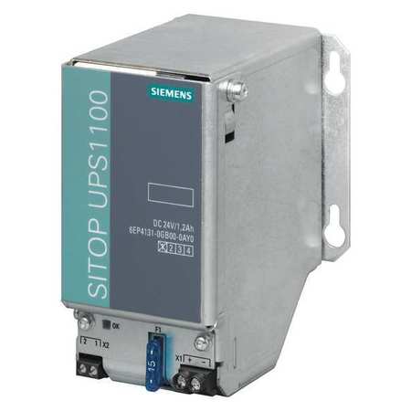 Siemens UPS System, 480 kVA, 0 Outlets, DIN Rail, Out: 24V DC , In:24V DC 6EP41310GB000AY0